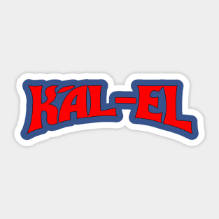 Kal-El - Savior of the Universe! Sticker